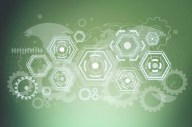 Küresel ağ arka plan, topluluk infograph, iş simgeleri ile duvar kağıdı