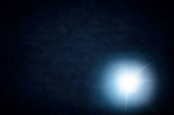Efeito Flare Lente Com Holofotes Espaço Para Seu Texto — Fotografia de Stock