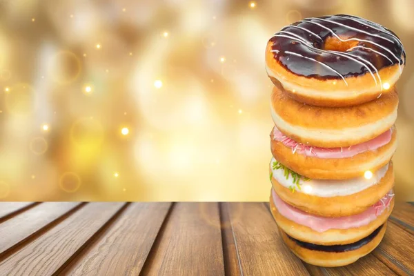 Donuts Isolated Background — Stock Photo, Image