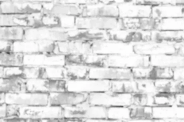 White Brick Cracked Impure Wall Background Texture — Stock Photo, Image