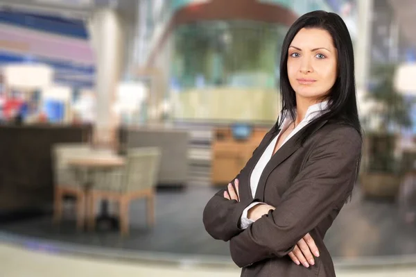 Portrait Young Beautiful Woman — Stock Photo, Image