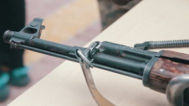 Masada makineli tüfek