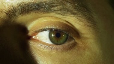 İnsan gözü yanıp söner