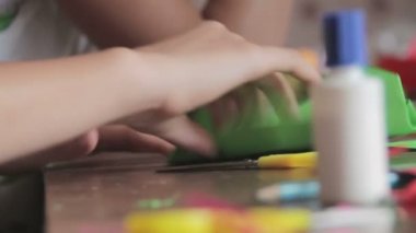 Tablo, el yapımı kağıt el sanatları çocuk yapmak