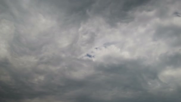 stock video Clouds Moving in the Blue Sky