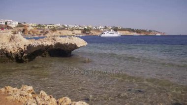 Mısır'daki Beach. Resort kırmızı Yalı