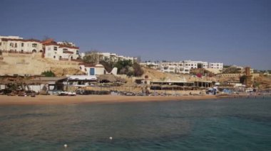 Mısır'daki Beach. Resort kırmızı Yalı