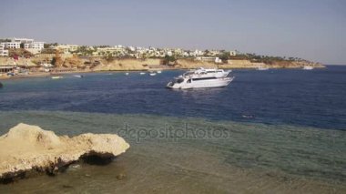 Mısır'daki Beach. Resort kırmızı Yalı