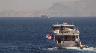 Tekne yüzen Red Sea'deki/daki cruise
