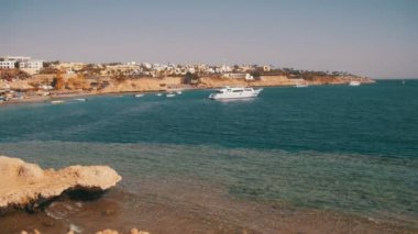 Mısır'daki Beach. Resort kırmızı Yalı