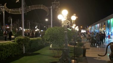 Soho Meydanı gece Sharm El Sheikh, Mısır