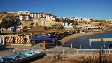 Plaj şemsiye ve şezlong Mısır Kızıldeniz