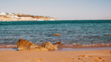 Mısır'daki Beach. Resort kırmızı Yalı