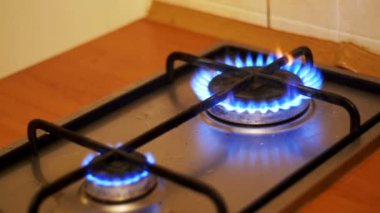 Ev mutfak soba brülör gaz ateşleme