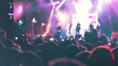 Müzik Festivali'nde konser kalabalık