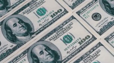 Yüzey arka plan dönen üzerinde American para dolar