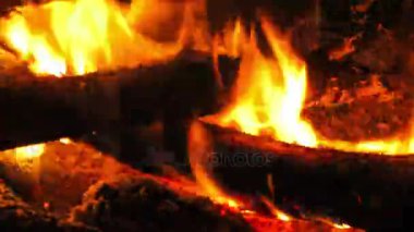 Yangının arka plan. Zaman atlamalı