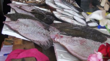 Tezgahta Taze Deniz Balığı