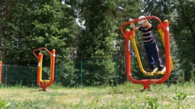 Eğitim Simülatörü Street spor yapan çocuk çocuk
