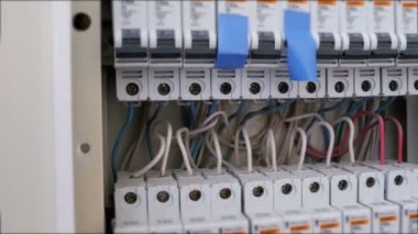 Elektrik sigorta kutusu. 380 volt. Yüksek gerilim