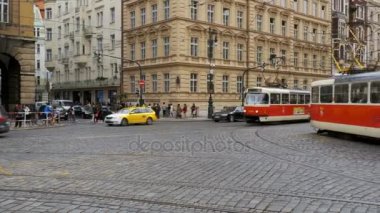 Çek Cumhuriyeti, Prag eski şehir çek tramvay Rides