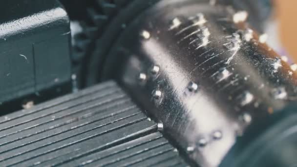Il meccanismo del carillon ruota — Video Stock