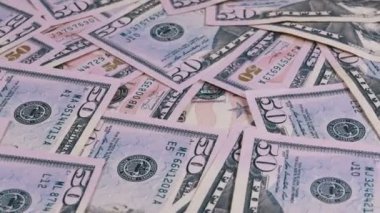 Arka planını 50 Doları Amerikan banknot değerini Döndür
