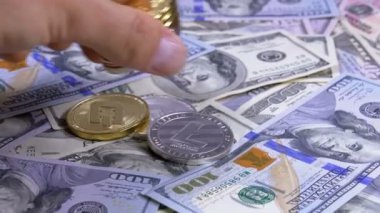 Bize dolar ile bir tabloda farklı para birimlerinin Kripto paralar el koyar