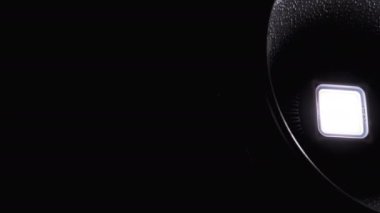 Professional White Studio LED Light Close-up