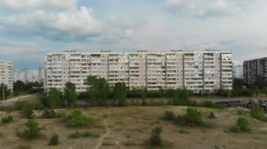 Yerleşim SSCB Çok Katlı Bina Şehir Uyuyan Bölgesi, Hava Görünümü