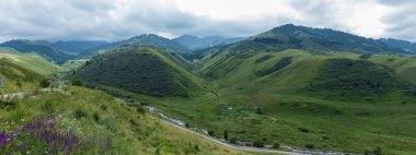 Bozkır Kazakistan, Trans-Ili Alatau, plato Assy, 