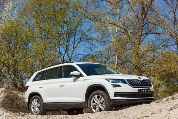 Skoda Kodiaq 2.0 TDi Style — стоковое фото