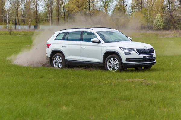 Skoda Kodiaq 2.0 TDi Style — Zdjęcie stockowe