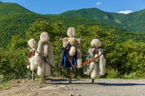 Nationale kleding van Georgiërs — Stockfoto