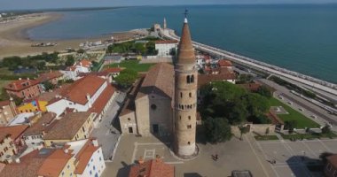 Caorle şehir bir şapel ile