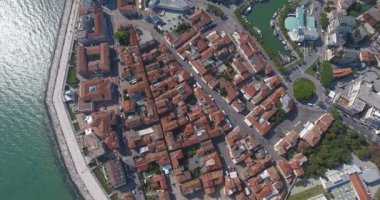 Caorle şehir bir şapel ile
