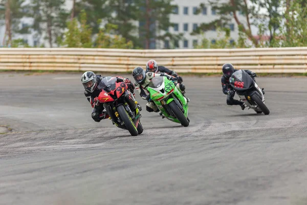 Yarışmalar yüzük motosiklet — Stok fotoğraf