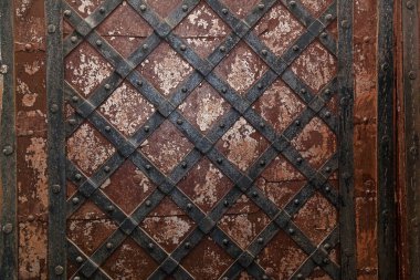 sahte çubuklarla Metal kapılar