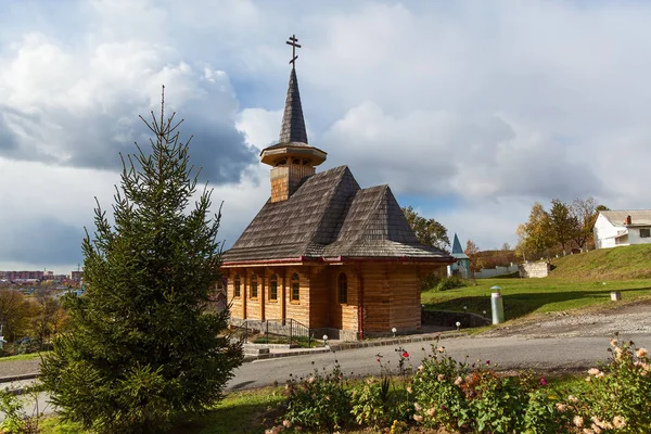 Vieilles églises orthodoxes en bois — Photo