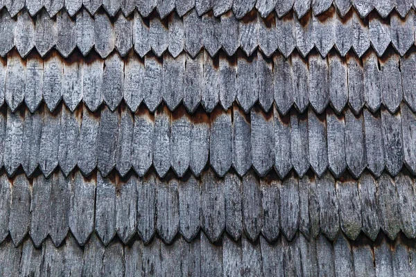 古い木の屋根の質感 — ストック写真