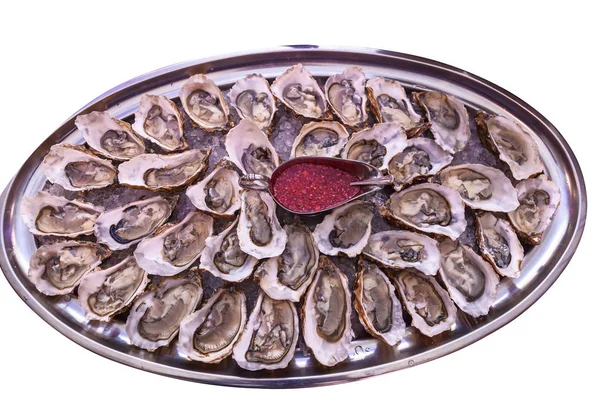 Raw oysters — Stock Photo, Image