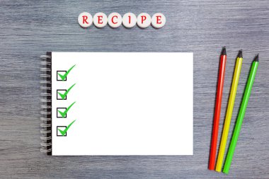 Kalemler ve hapları ile not etmek