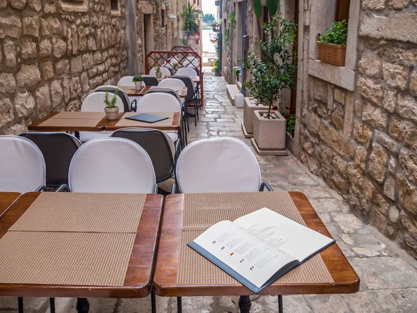 Straßencafé. — Stockfoto