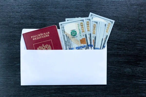 Visas in foreign passports. — Stock Photo, Image