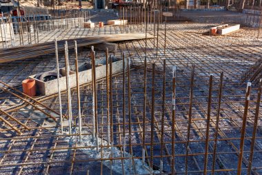 Takviye beton çerçeve için takviye kafes tasarımı