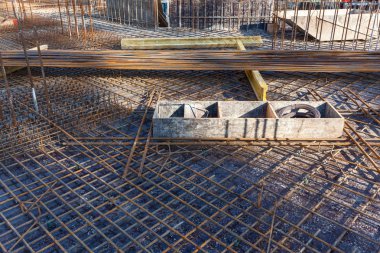 Takviye beton çerçeve için takviye kafes tasarımı