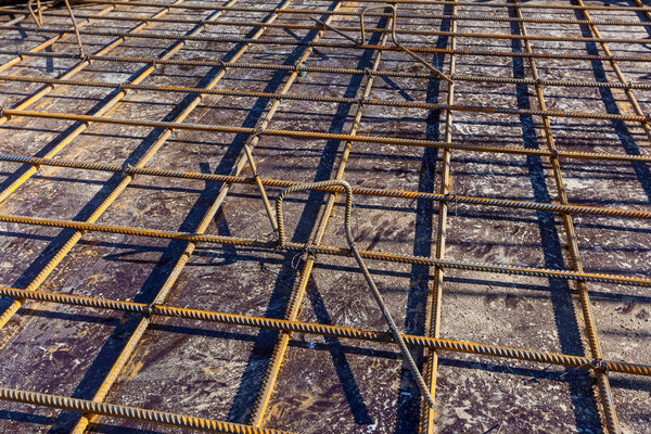 Design of reinforcement cage of reinforcement for concrete frame