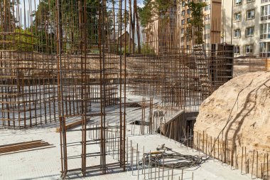 Takviye beton çerçeve için takviye kafes tasarımı