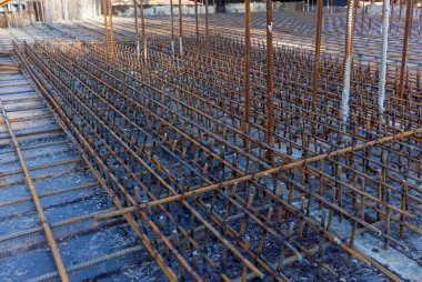 Takviye beton çerçeve için takviye kafes tasarımı