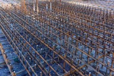 Takviye beton çerçeve için takviye kafes tasarımı